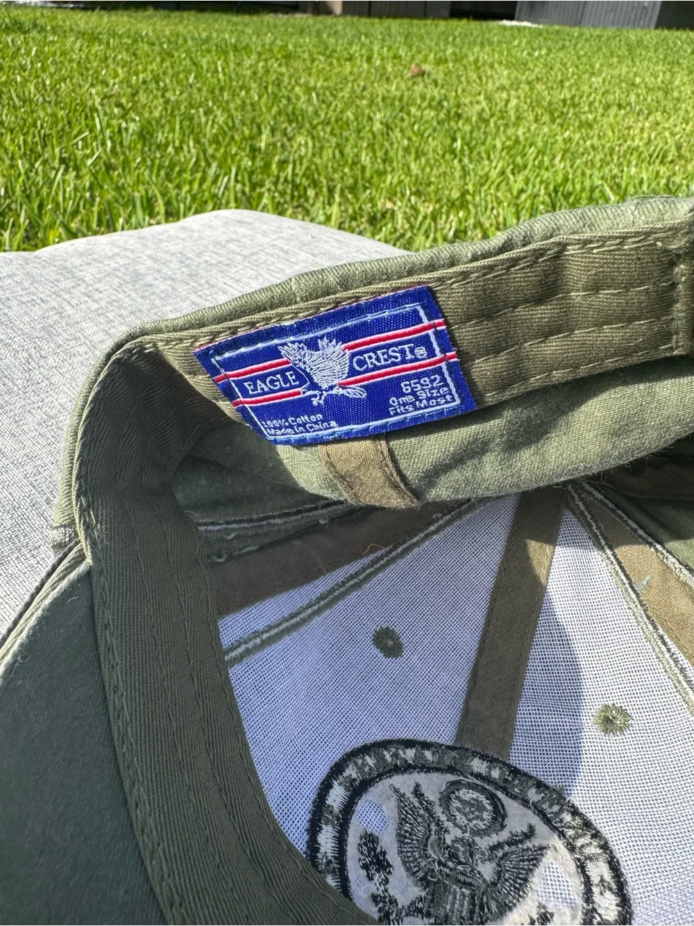 Vintage MINT U.S. Army Olive Green Baseball Cap